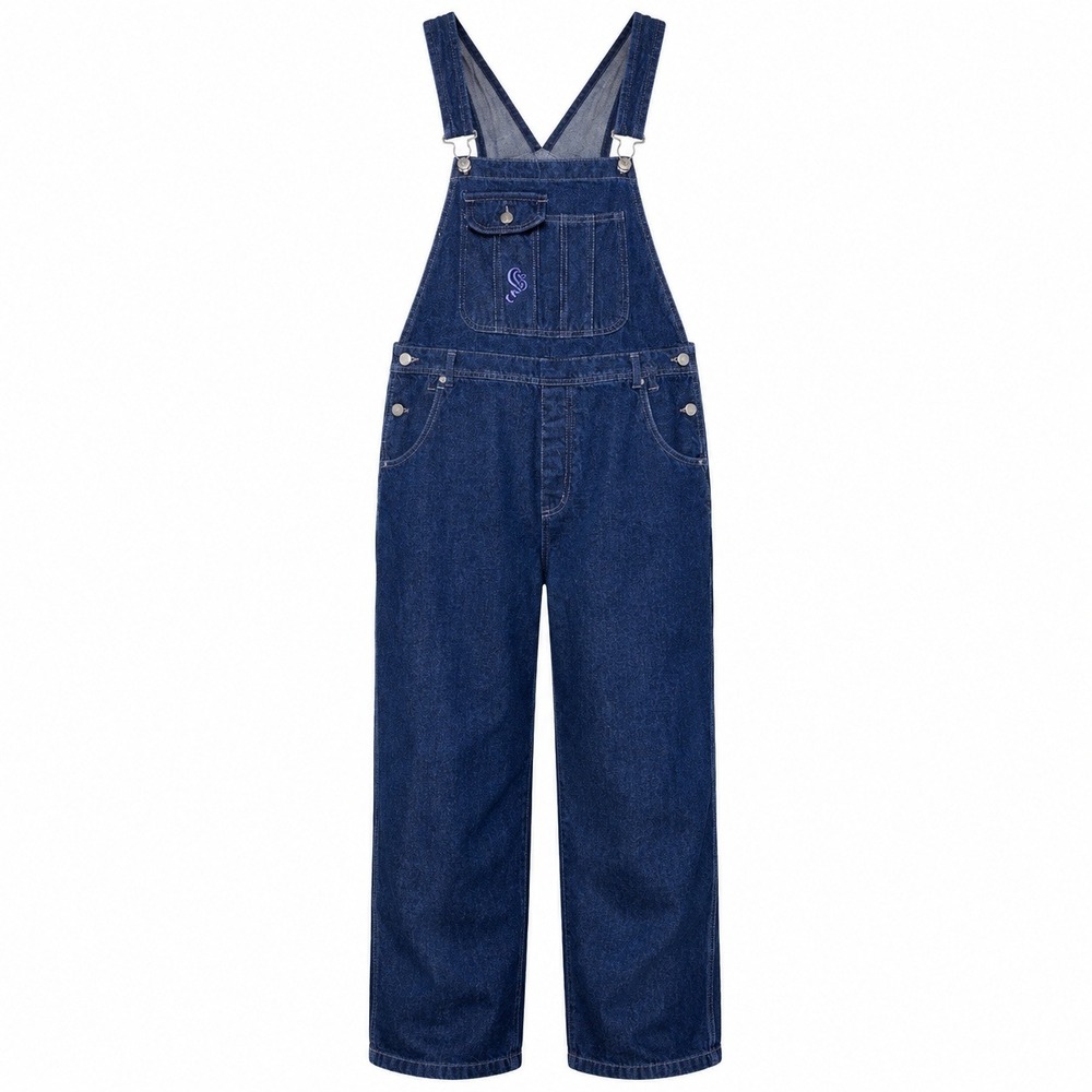 Vintage Crest‎ Jeans Y2K Revival Denim Overalls Women Large Bib Carpenter Grunge